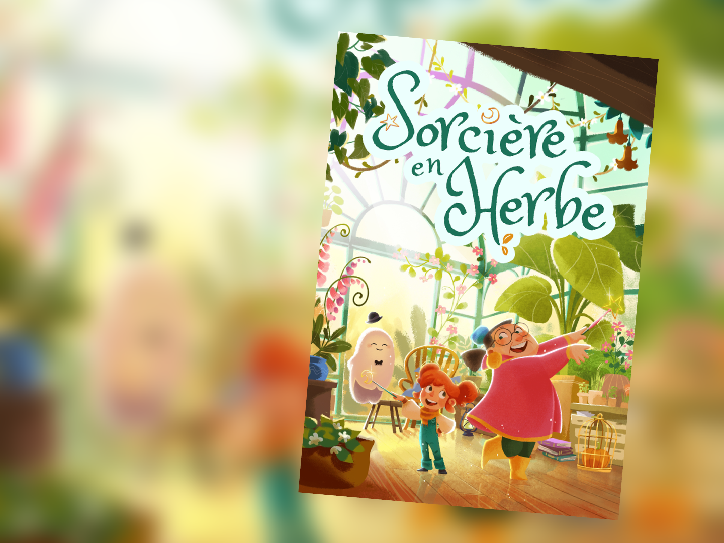 Main poster of the project featuring Emililie, a readhead young girl.