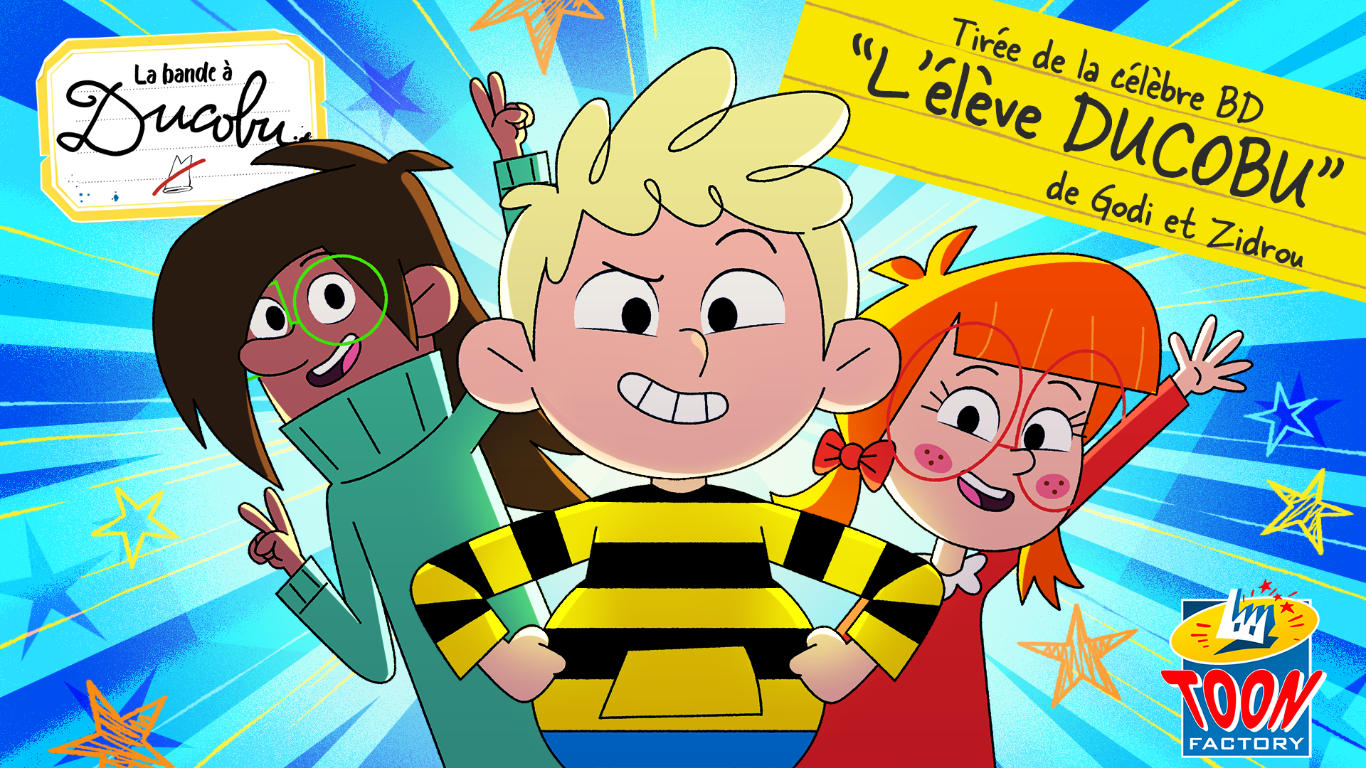 Poster of Ducobu and his friends