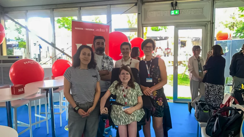 DinoGames team meeting at Annecy Festival 2025.