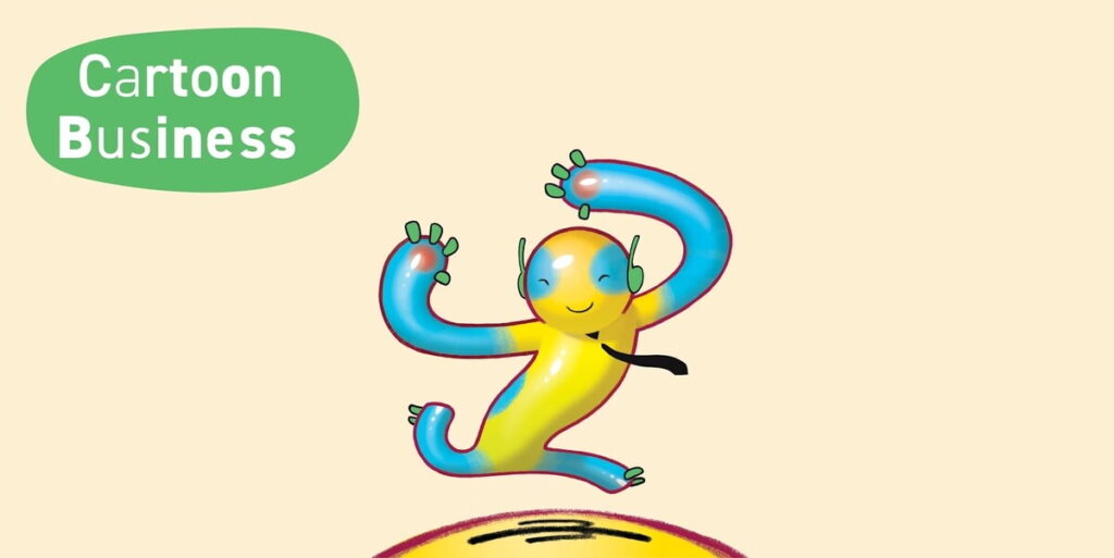 Cartoon Business logo